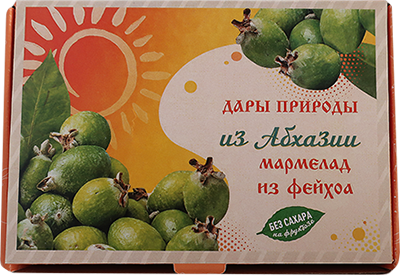 №2 Мармелад дары природы "Фейхоа" 180г   в Волгограде