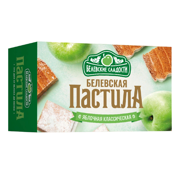№2 Пастила  200г диетическая КЛАССИКА, НОВЫЙ ФОРМАТ (4 шт по 50гр)   в Волгограде