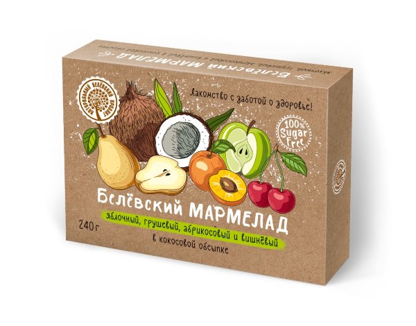 №2 Мармелад белевский на фруктозе 240г  в Волгограде
