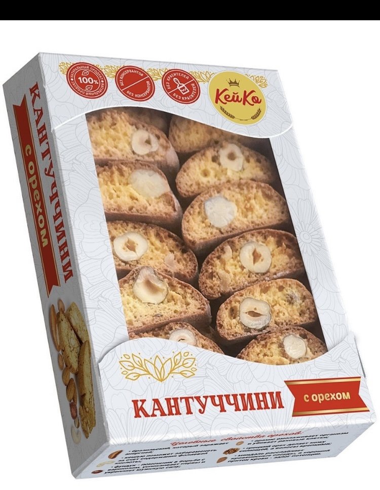  Кей Ко Кантуччини с орехом, 200г    в Волгограде