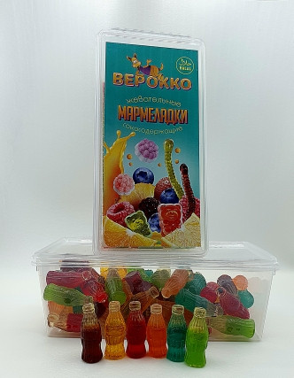  Жевательный мармелад Бутылочки, 250г      в Волгограде