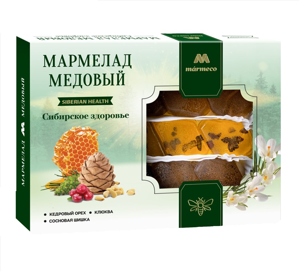  Мармелад медовый "Сибирское здоровье" без сахара 200г  в Волгограде